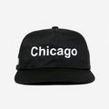 CHICAGO TYPOGRAPHY HAT (BLACK)