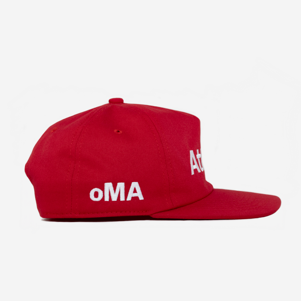 ATLANTA TYPOGRAPHY HAT (RED)