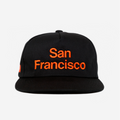 SAN FRANCISCO TYPOGRAPHY HAT (BLACK)