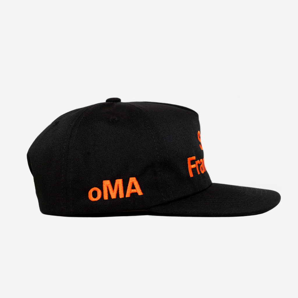 SAN FRANCISCO TYPOGRAPHY HAT (BLACK)