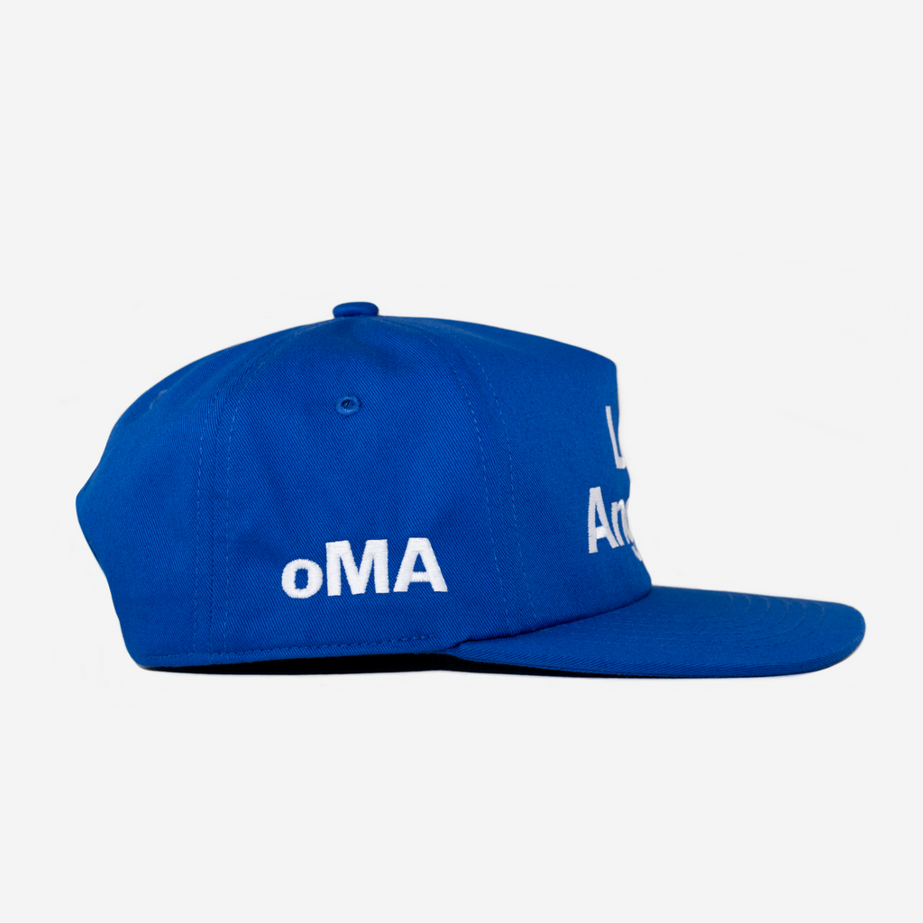 LOS ANGELES TYPOGRAPHY HAT (BLUE)