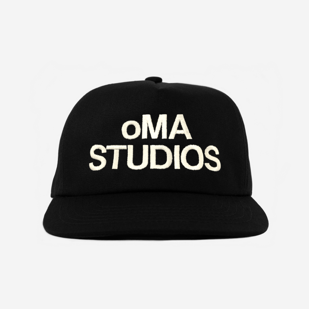 oMA STUDIOS オマキャップ oMA STUDIOS TYPOGRAPHY HAT (CREAM) – oMA Studios