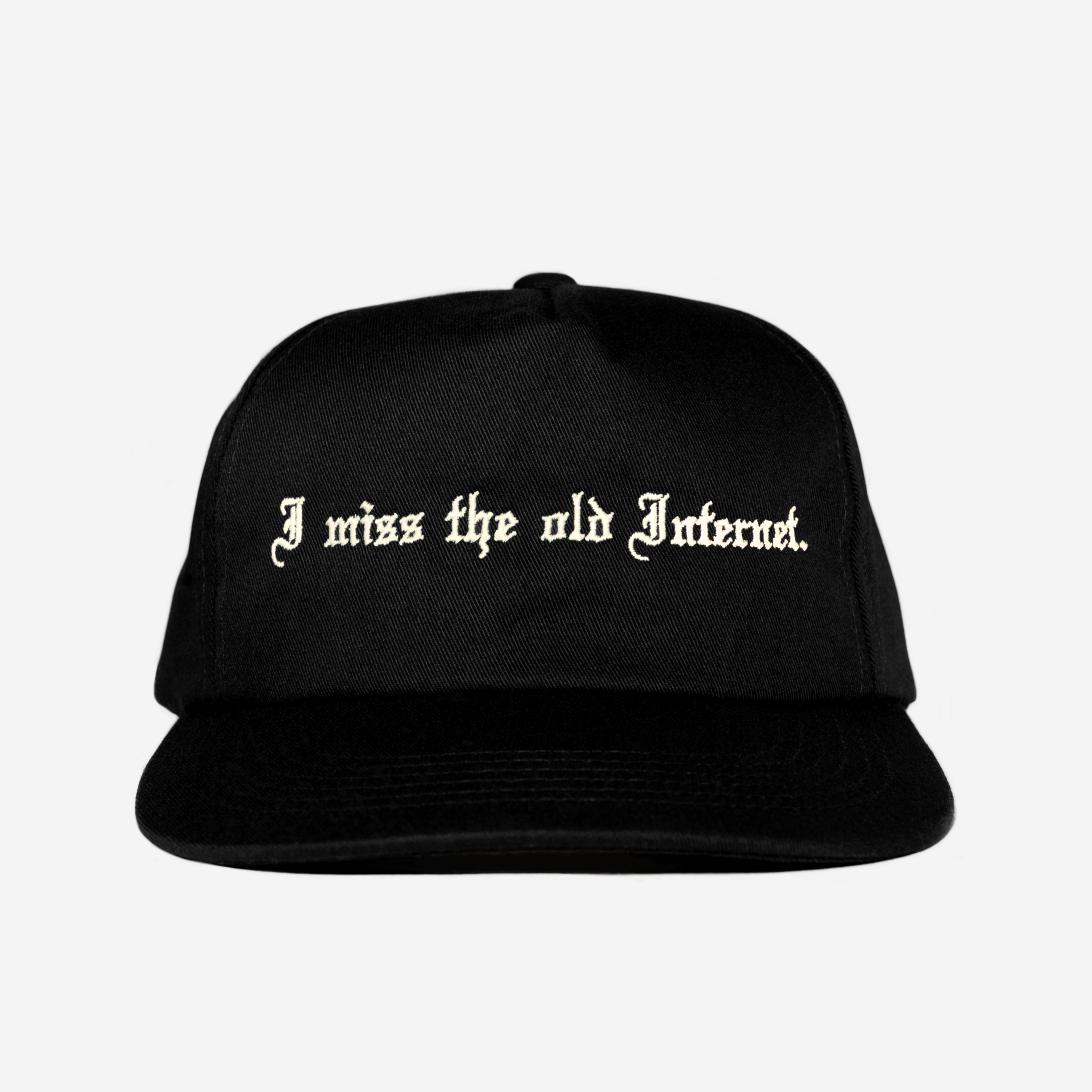 oLD INTERNET HAT (CREAM)
