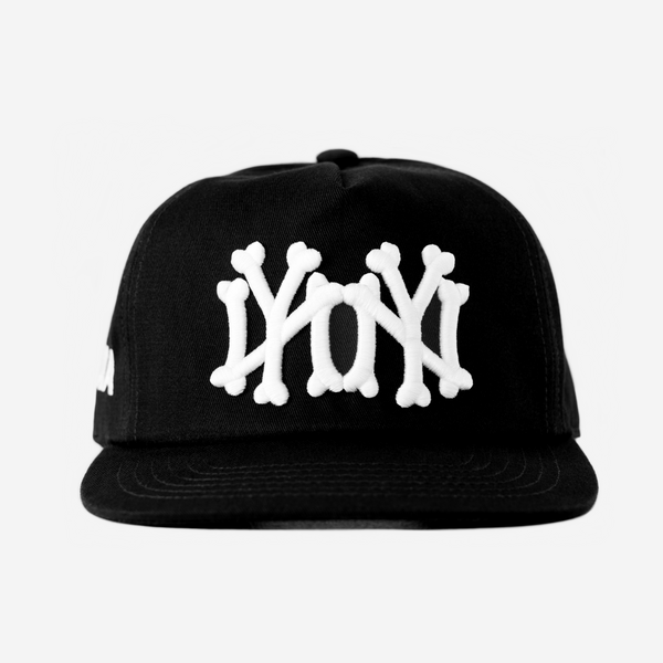 NY NY BONES HAT (BLACK) – oMA Studios