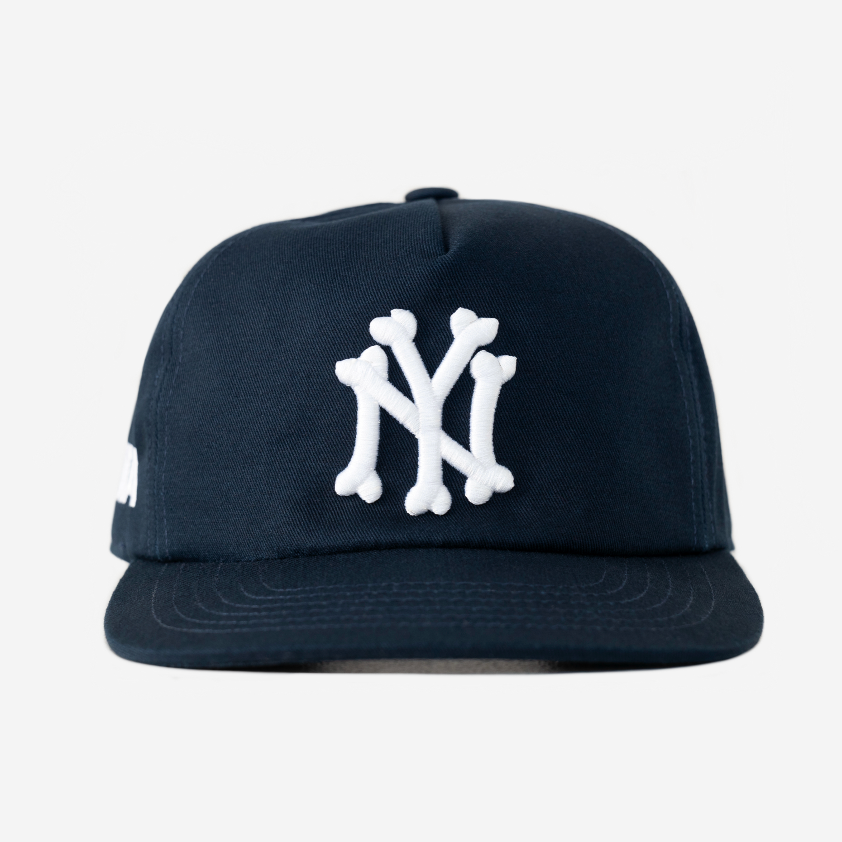 NY BONES HAT (NAVY)