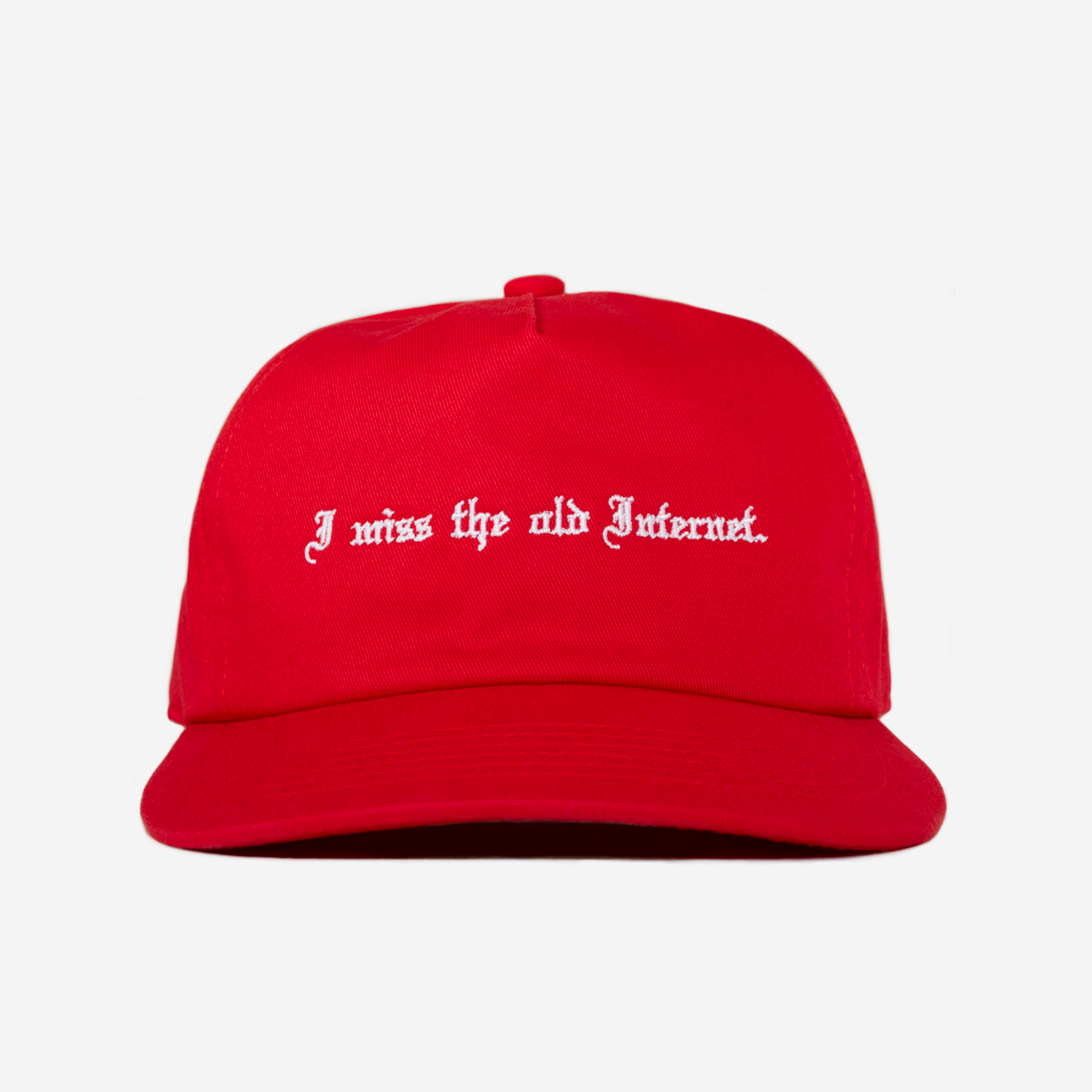 oLD INTERNET HAT (RED)