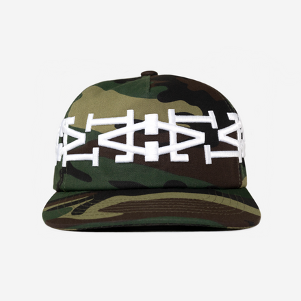 LA LA CROWN HAT (ARMY CAMO)
