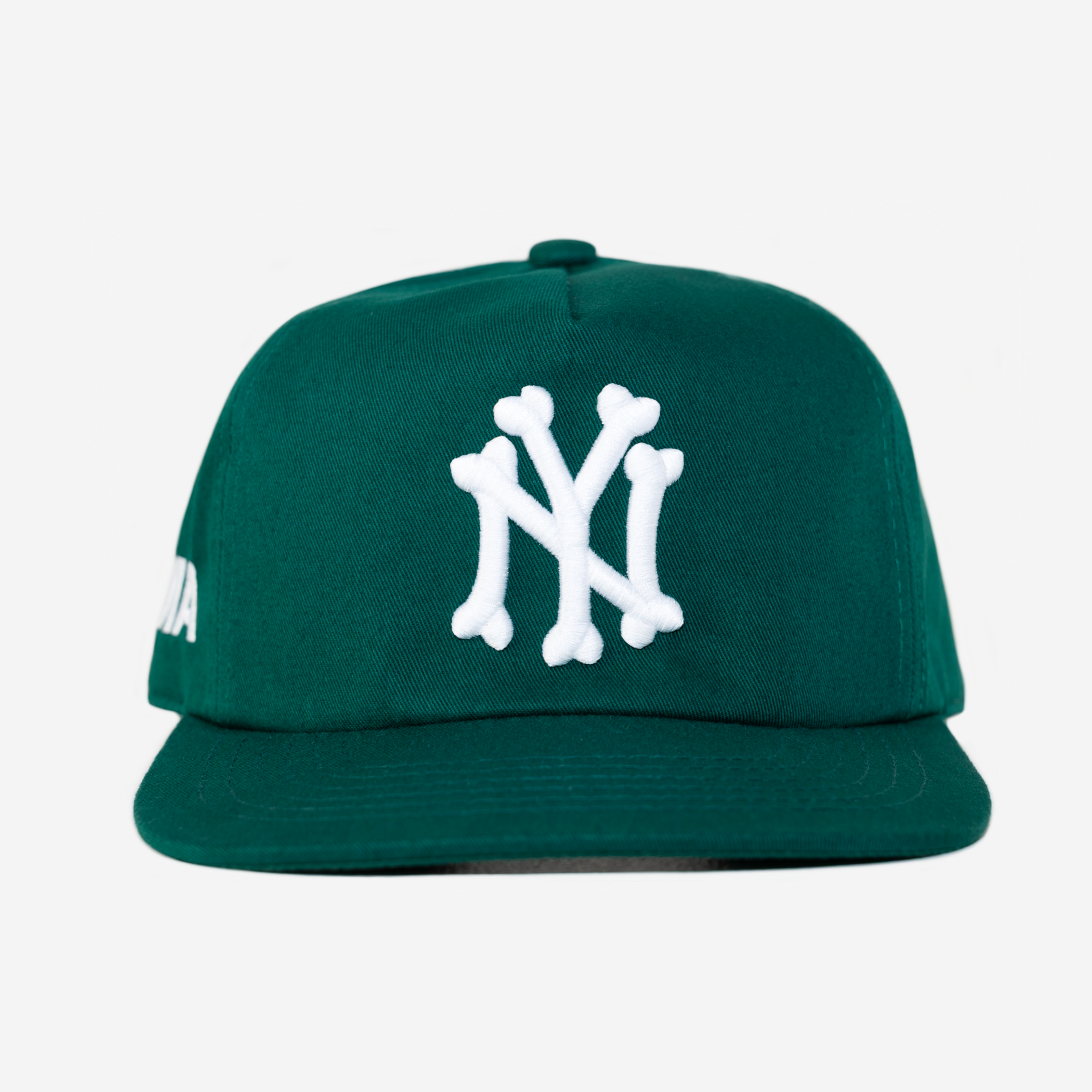 NY BONES HAT (FOREST)