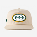 GREEN BAY DOUBLE G HAT (CREAM)
