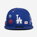 LoS ANGELES DoDGERS SASHIKo EMBRoIDERED FITTED HAT (BLUE)