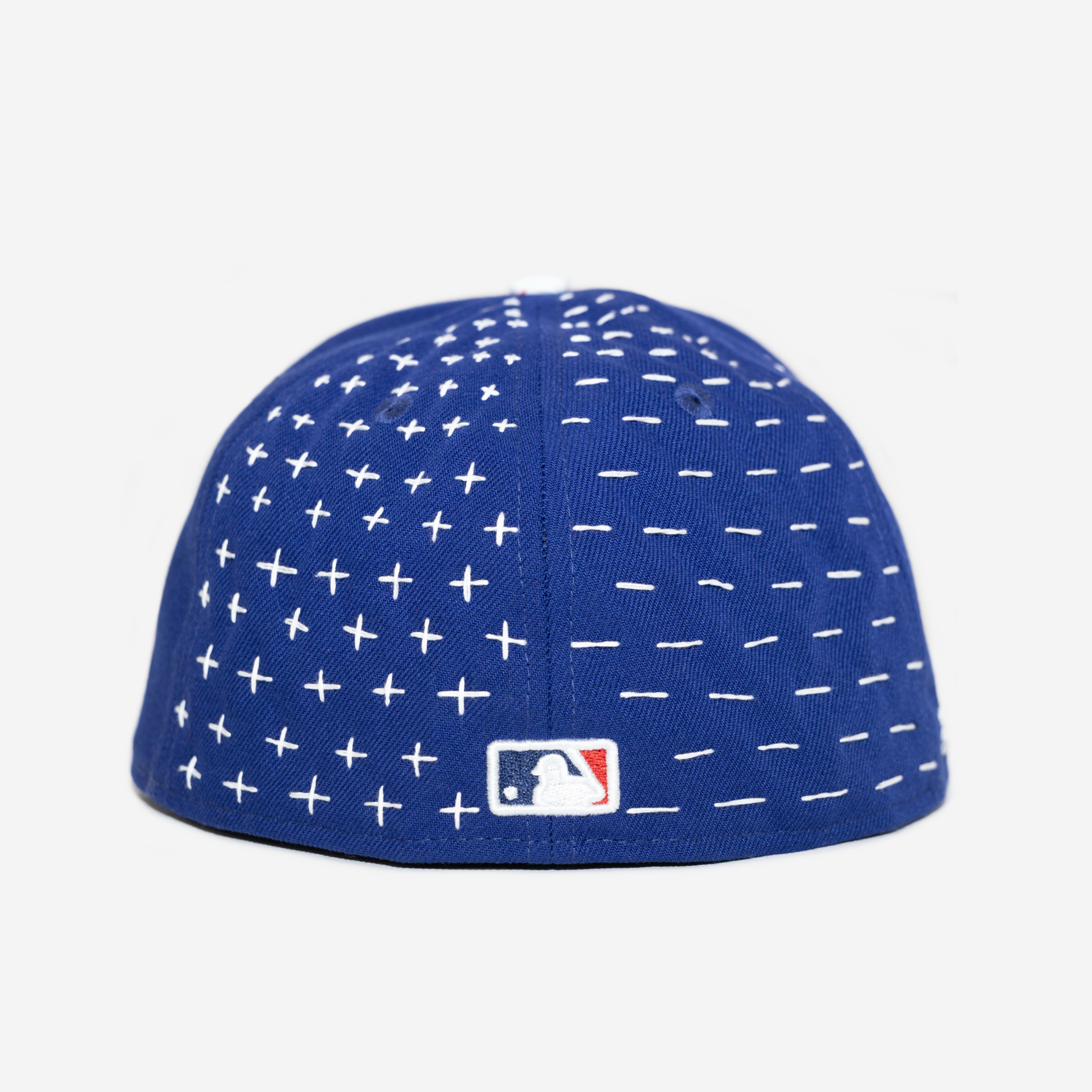 LoS ANGELES DoDGERS SASHIKo EMBRoIDERED FITTED HAT (BLUE)