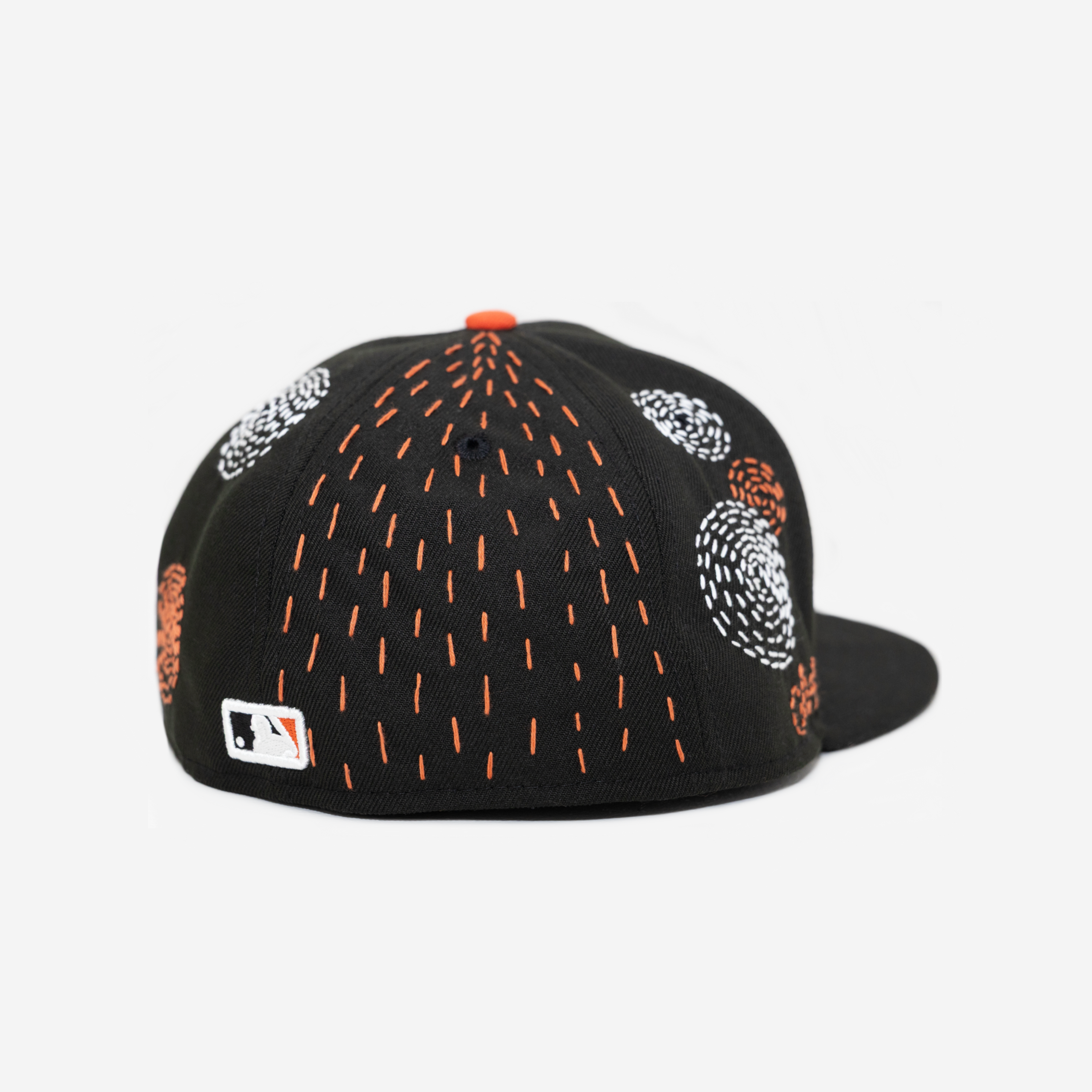 SAN FRANCISCo GIANTS SASHIKo EMBRoIDERED FITTED HAT (BLACK)