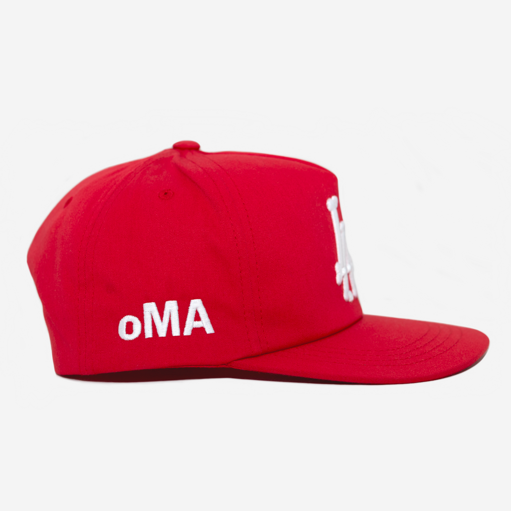 LA BONES HAT (RED)