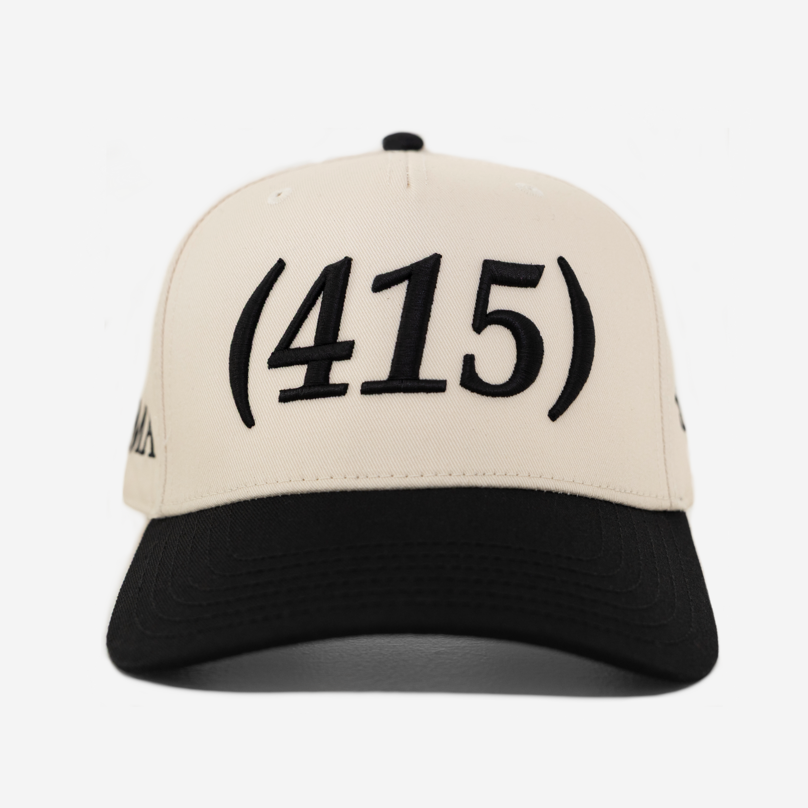 415 AREA CoDE HAT (CREAM/BLK)