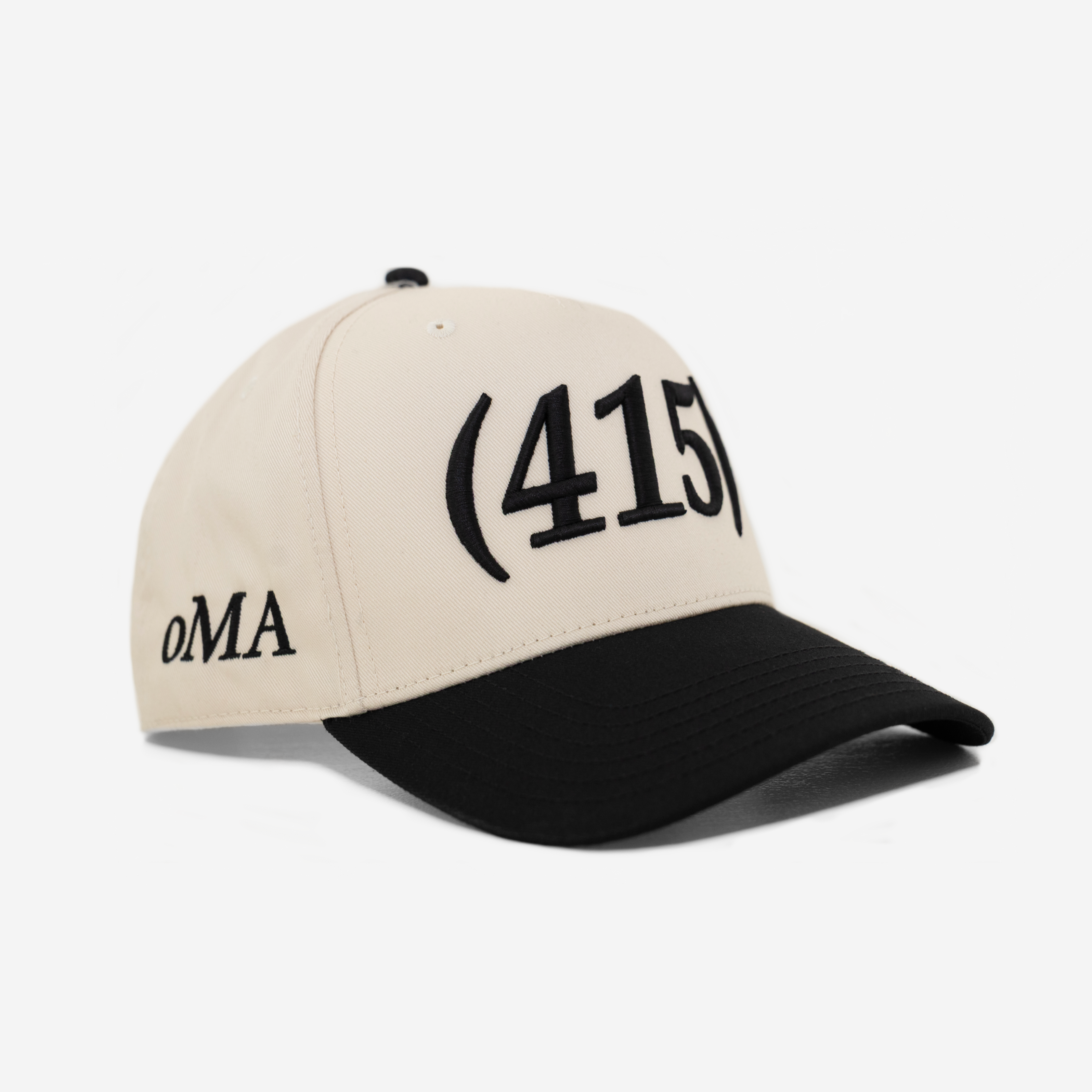 415 AREA CoDE HAT (CREAM/BLK)