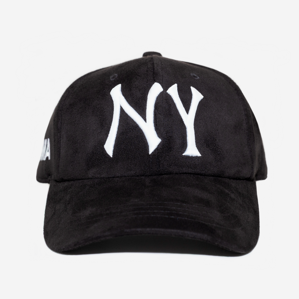 NY SUEDE HAT (BLACK)
