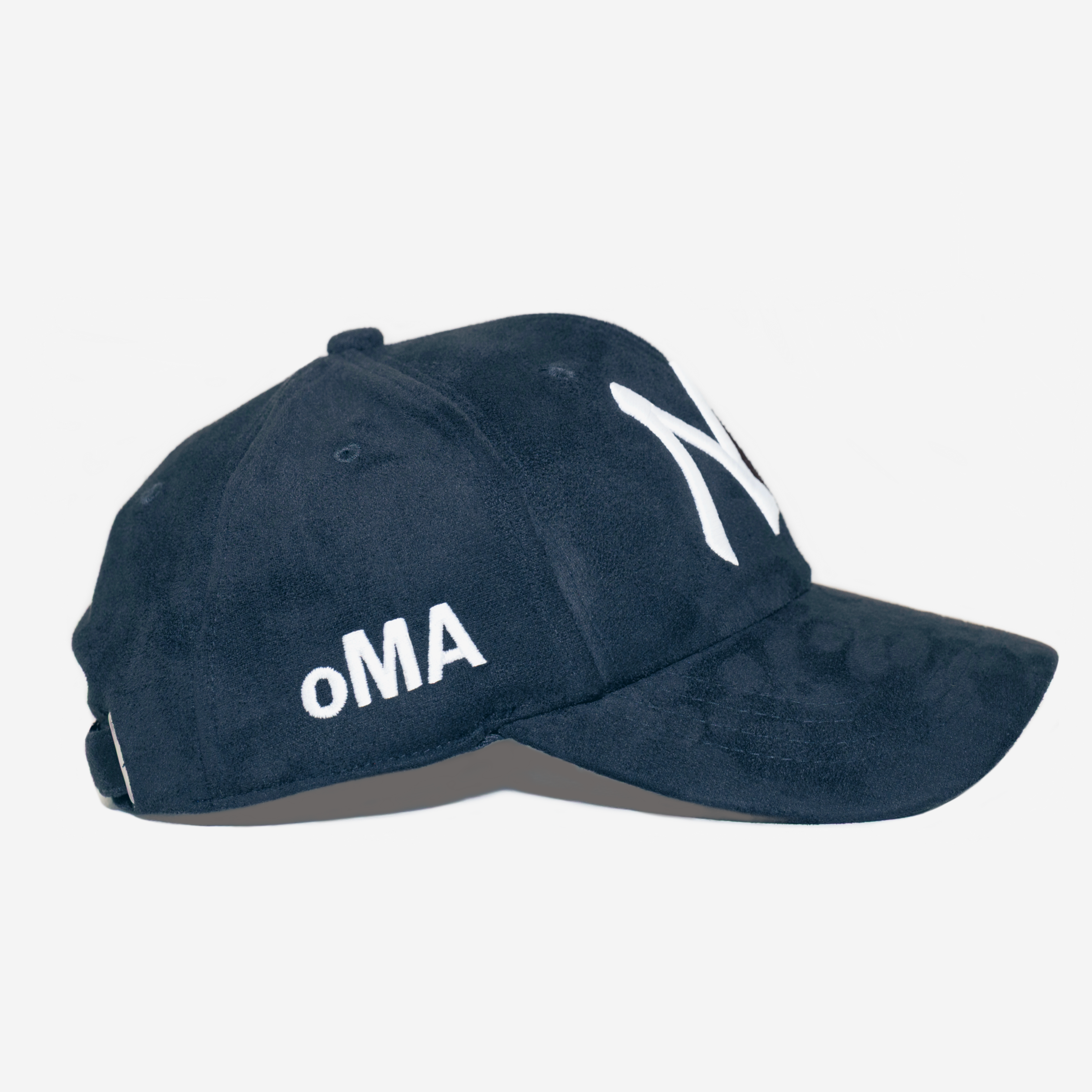 NY SUEDE HAT (NAVY)
