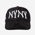 NY NY SUEDE HAT (BLACK)