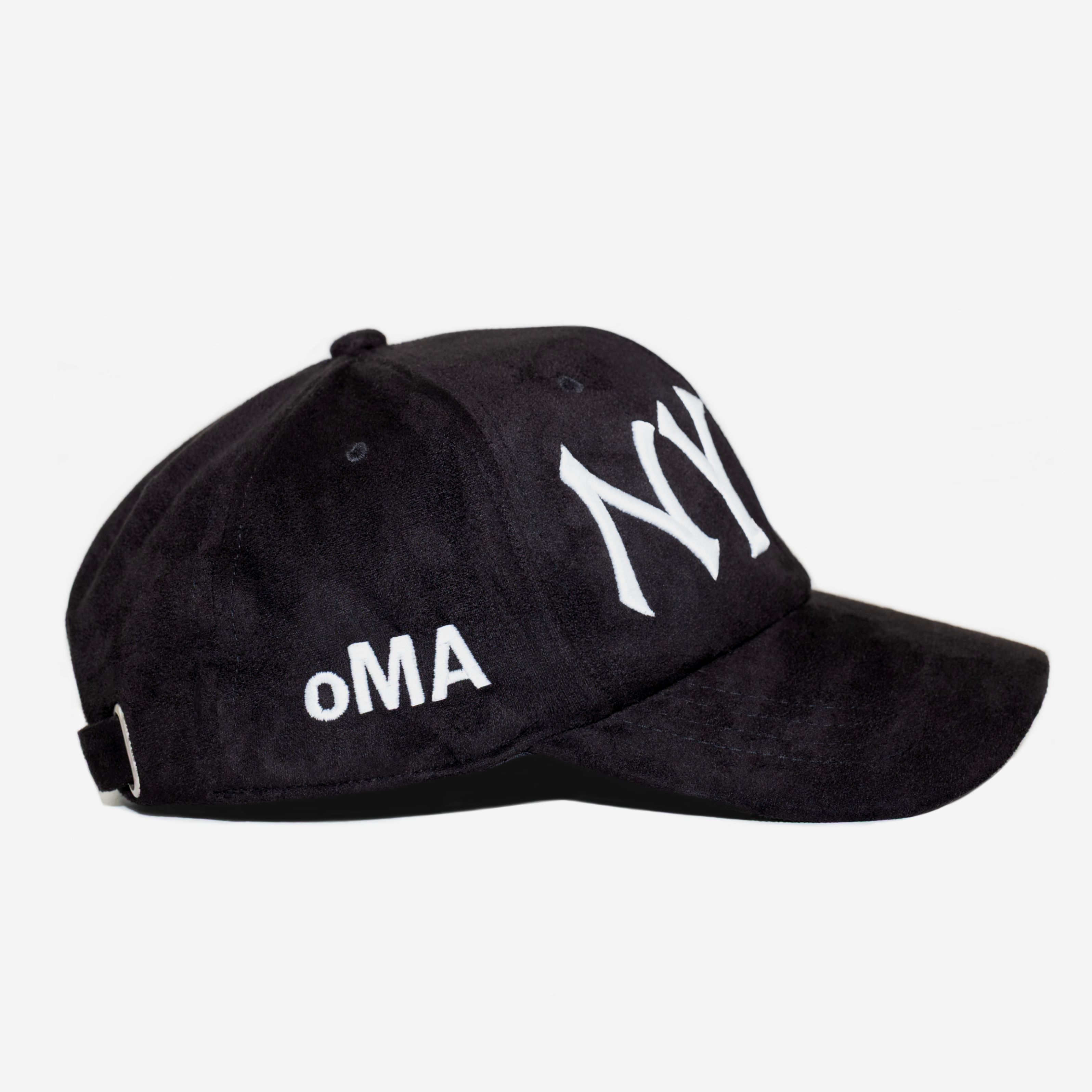 NY NY SUEDE HAT (BLACK)