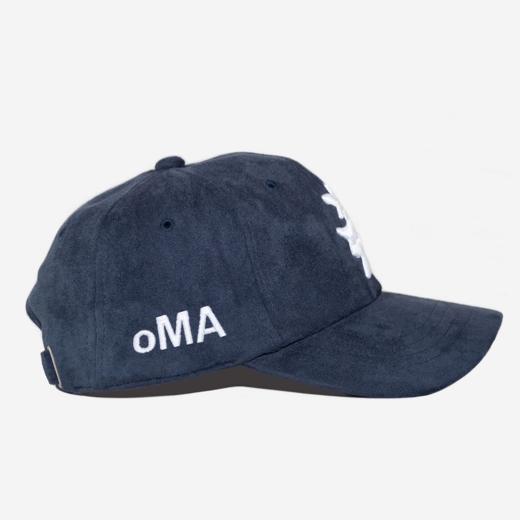 NY KANJI JAPAN SUEDE HAT (NAVY)