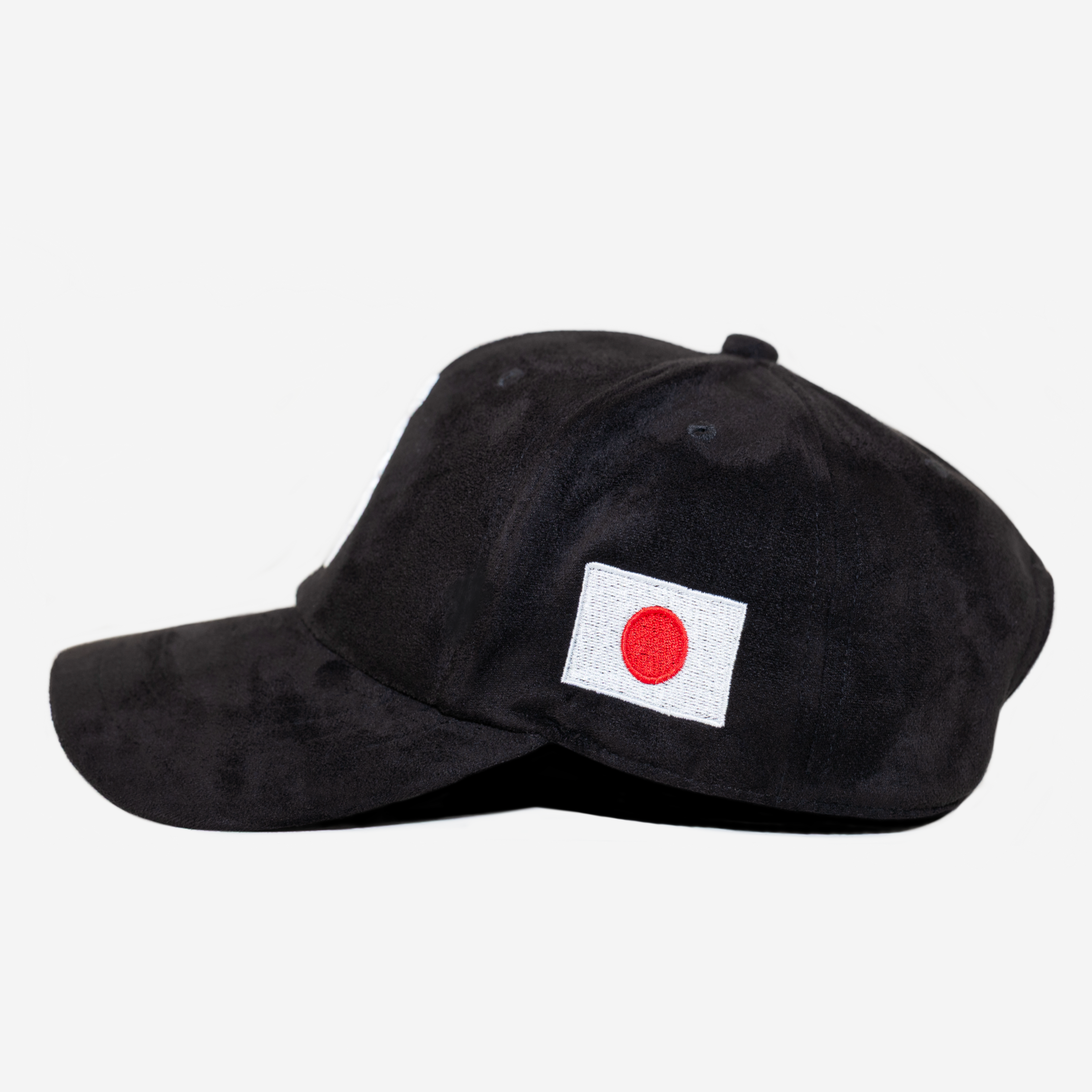 LA KATAKANA JAPAN SUEDE HAT (BLACK)