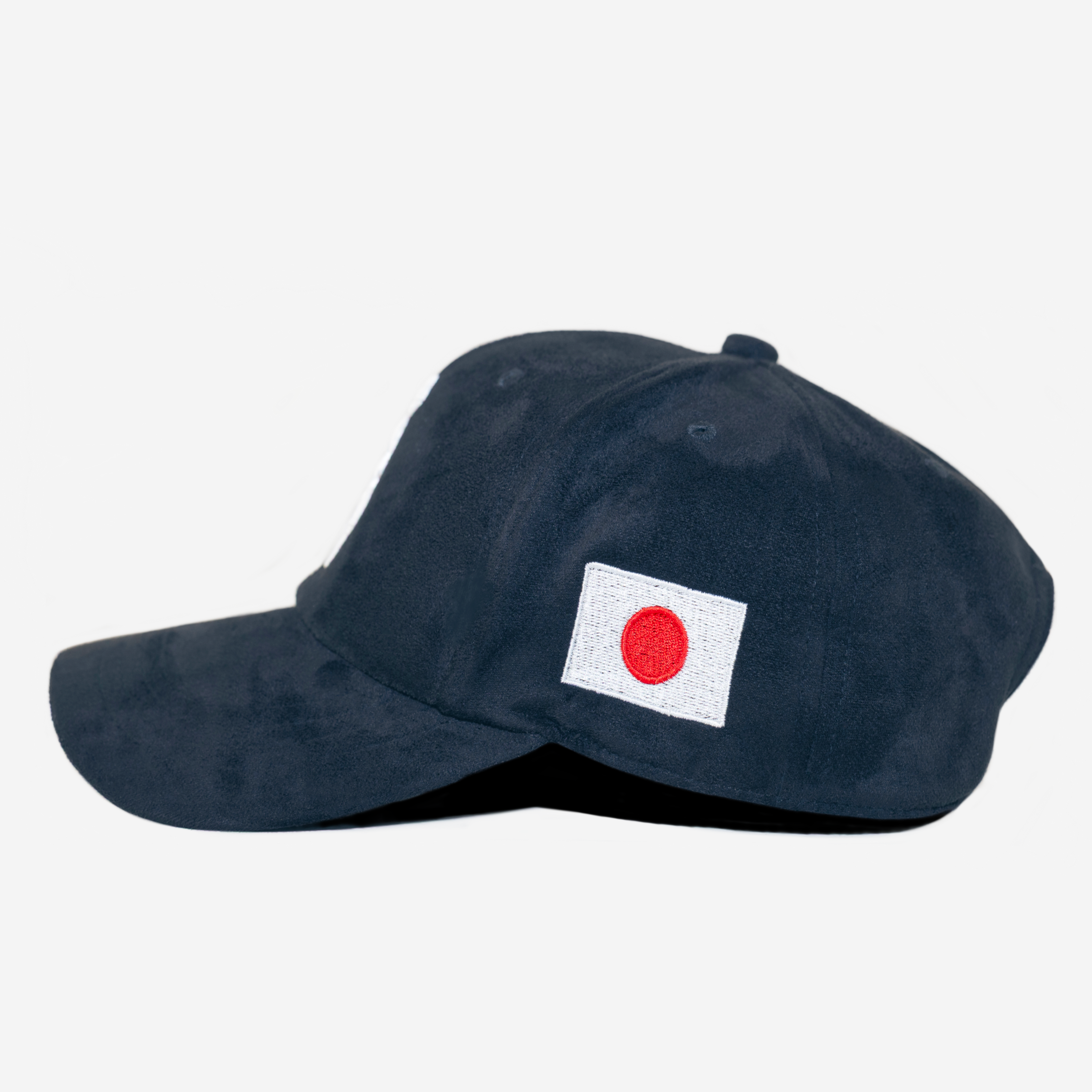 NY KANJI JAPAN SUEDE HAT (NAVY)