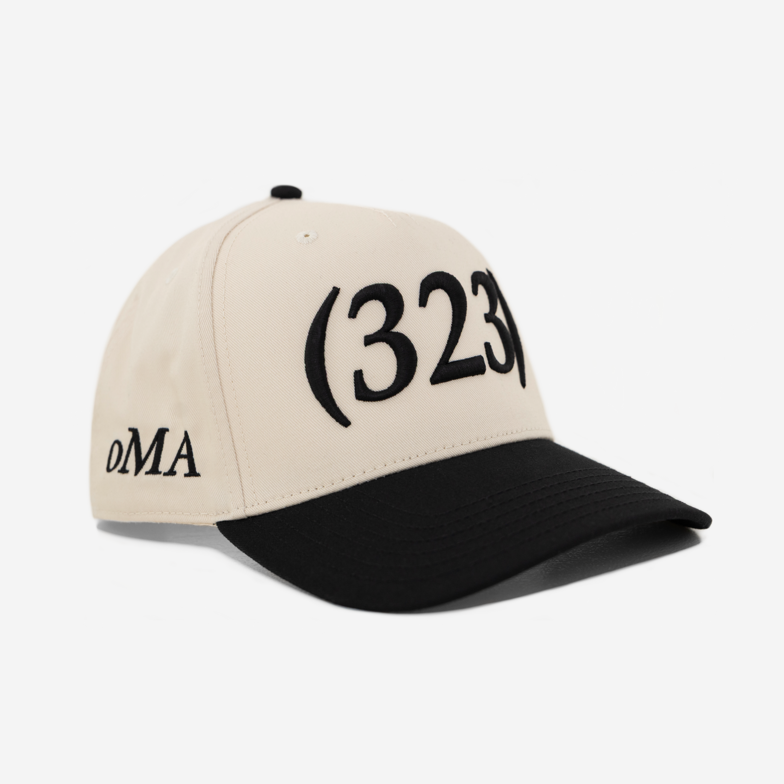 323 AREA CoDE HAT (CREAM/BLK)