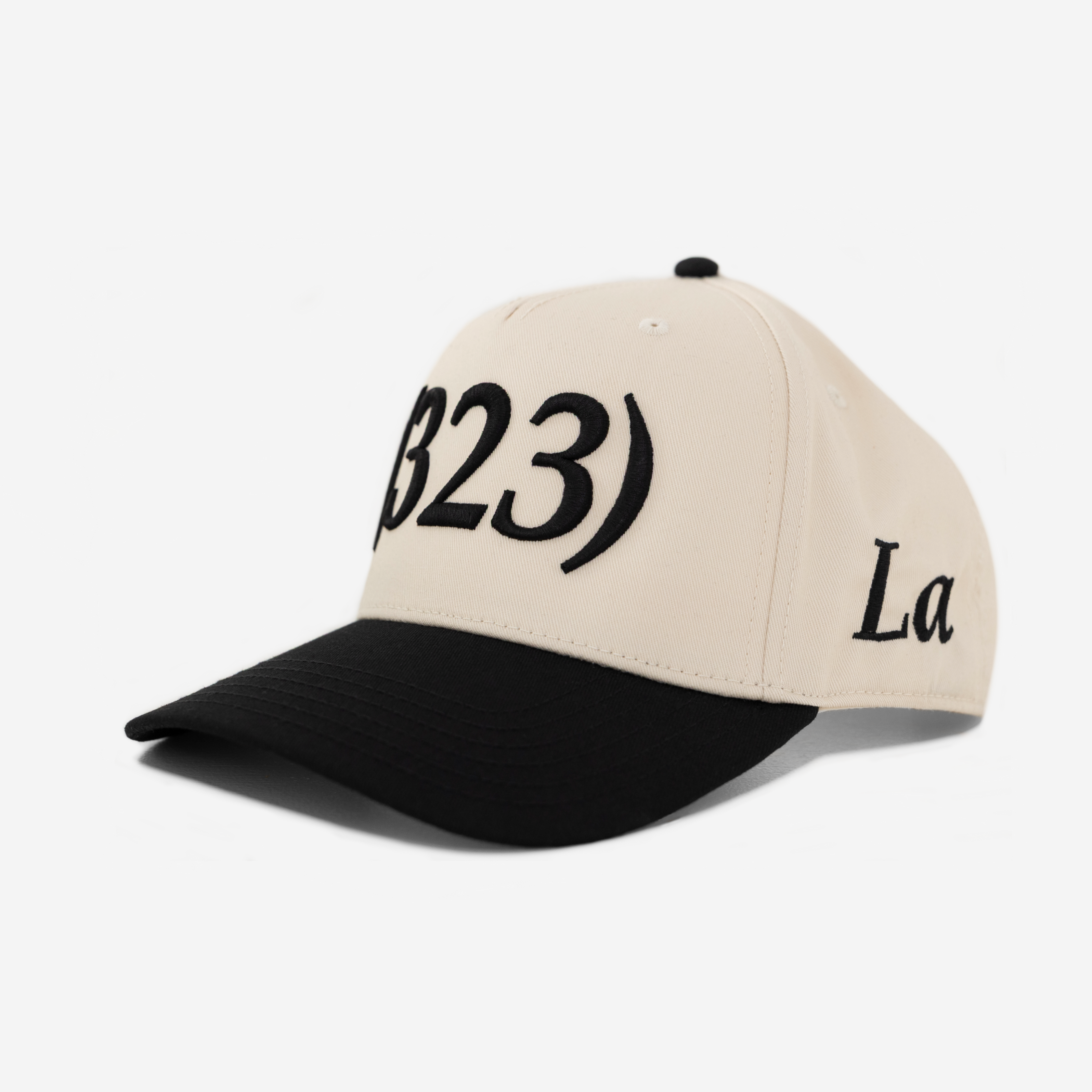 323 AREA CoDE HAT (CREAM/BLK)