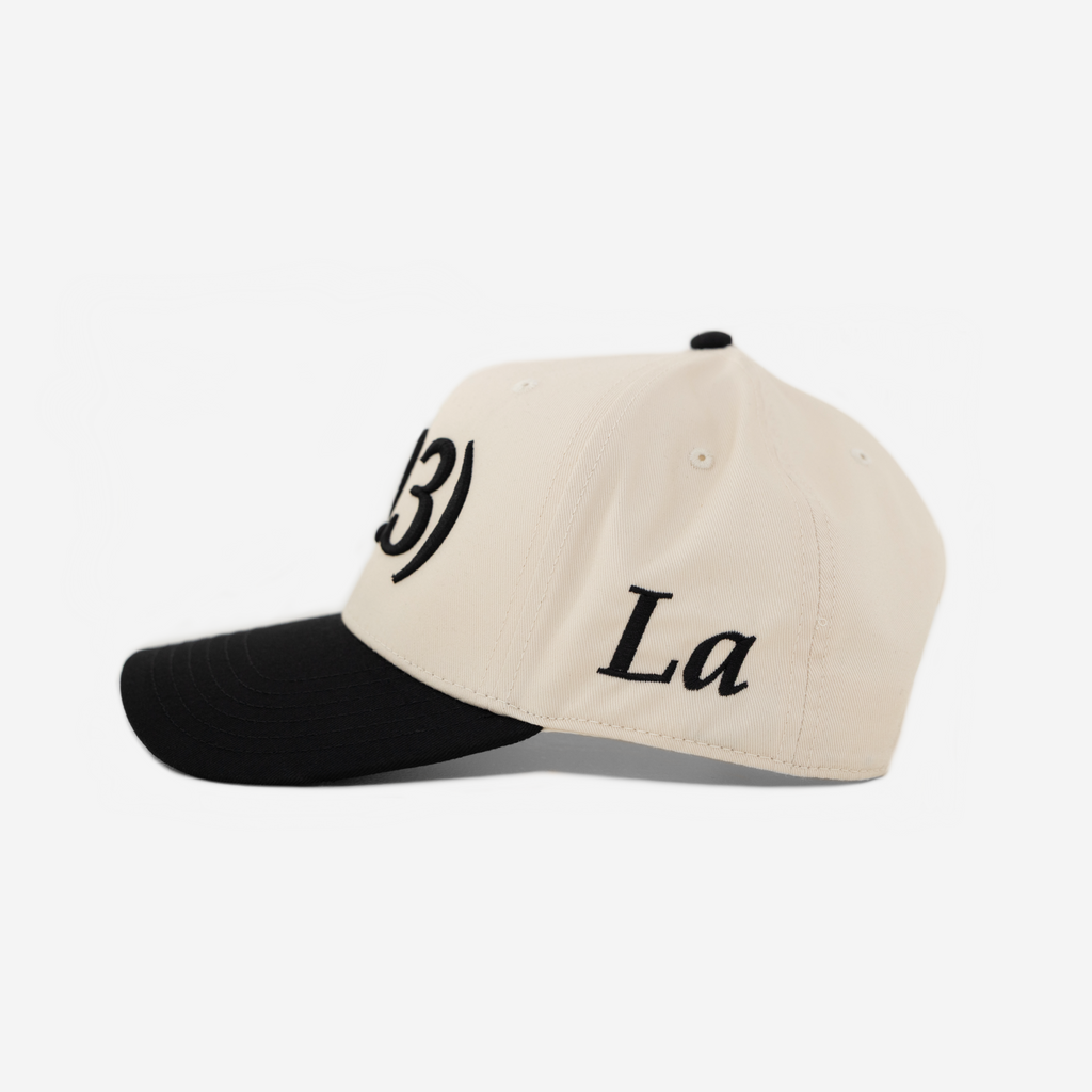 323 AREA CoDE HAT (CREAM/BLK)