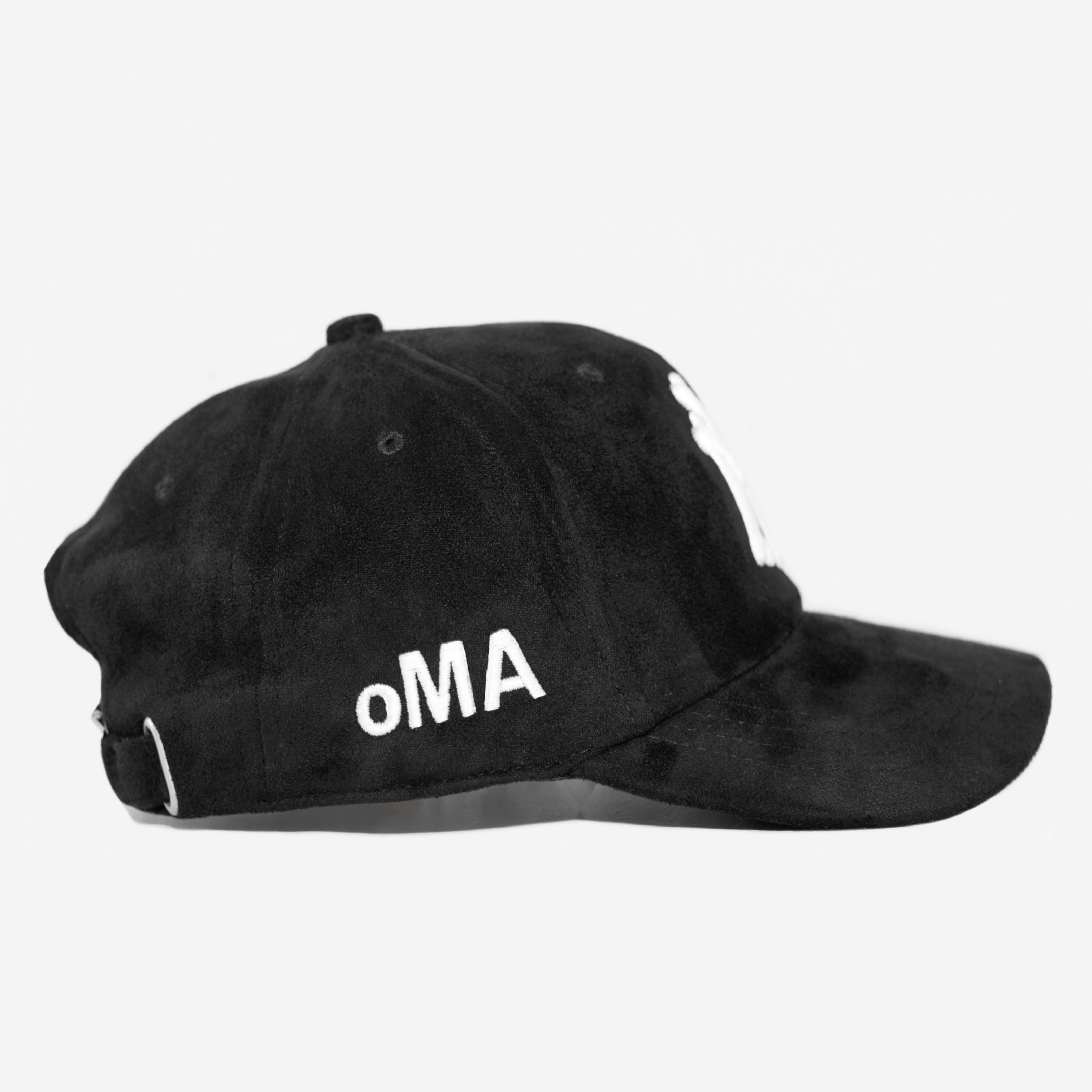 NY BONES SUEDE HAT (BLACK)