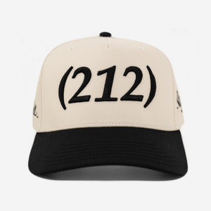 212 AREA CoDE HAT (CREAM/BLK)