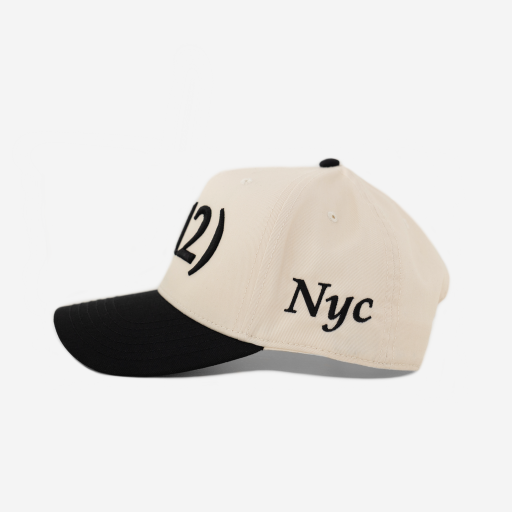 212 AREA CoDE HAT (CREAM/BLK)