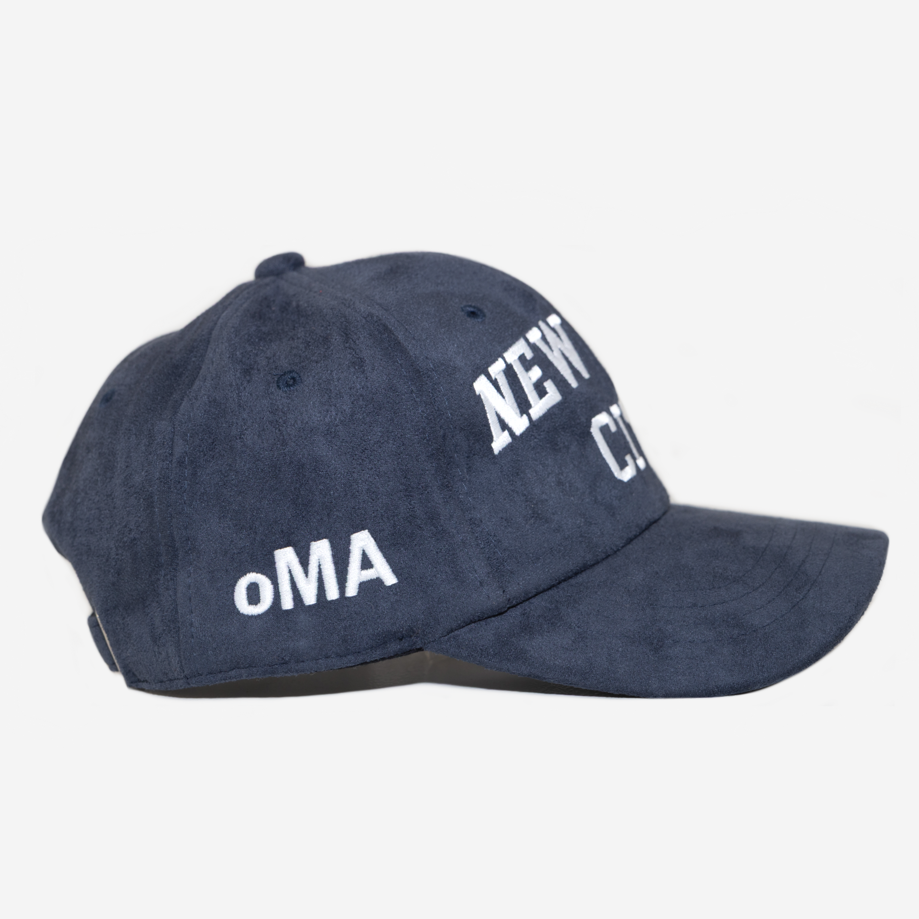 NEW YORK CITY SUEDE HAT (NAVY)