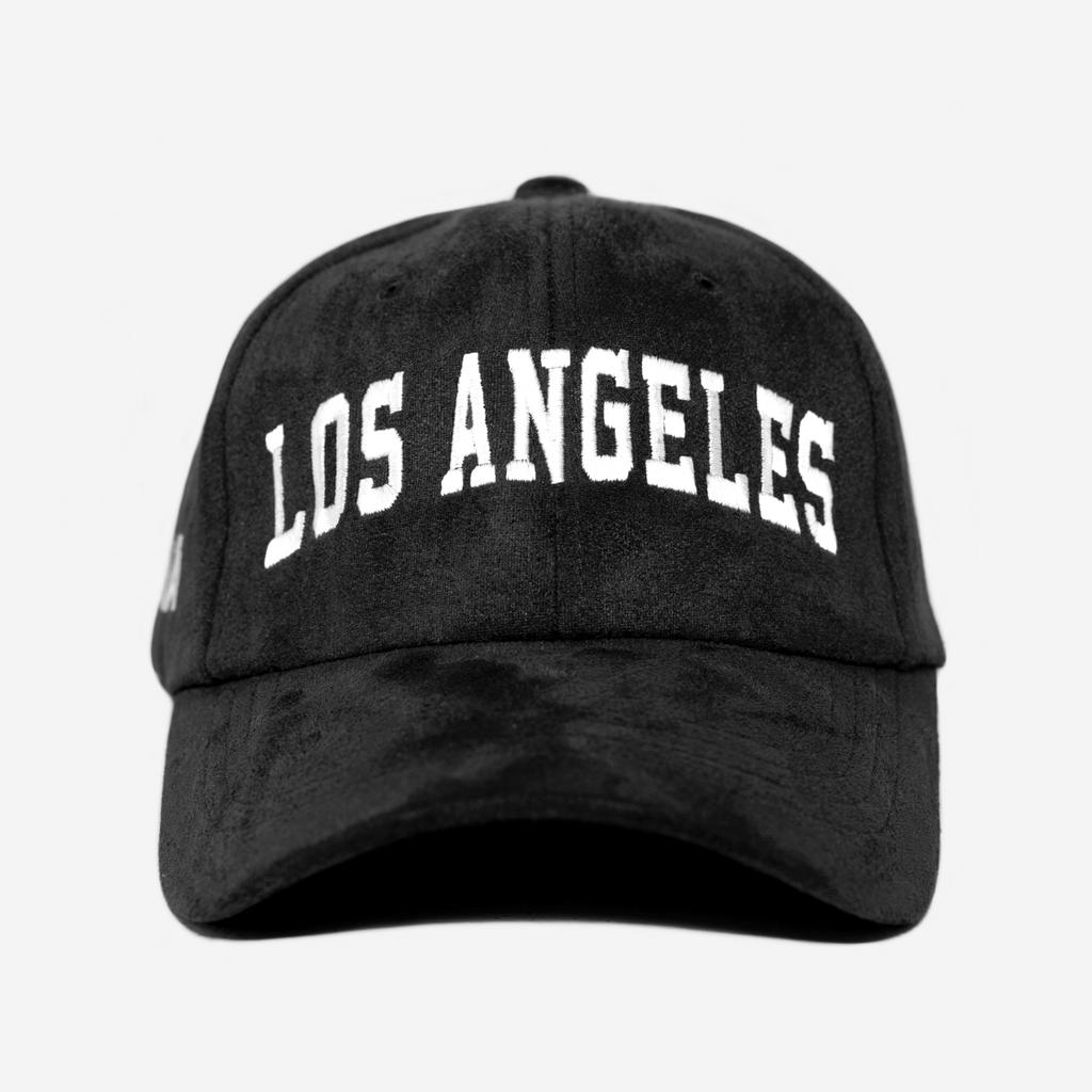 LOS ANGELES SUEDE HAT (BLACK)