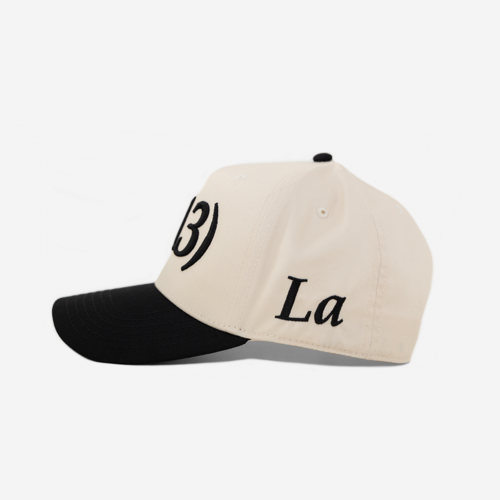 213 AREA CoDE HAT (CREAM/BLK)