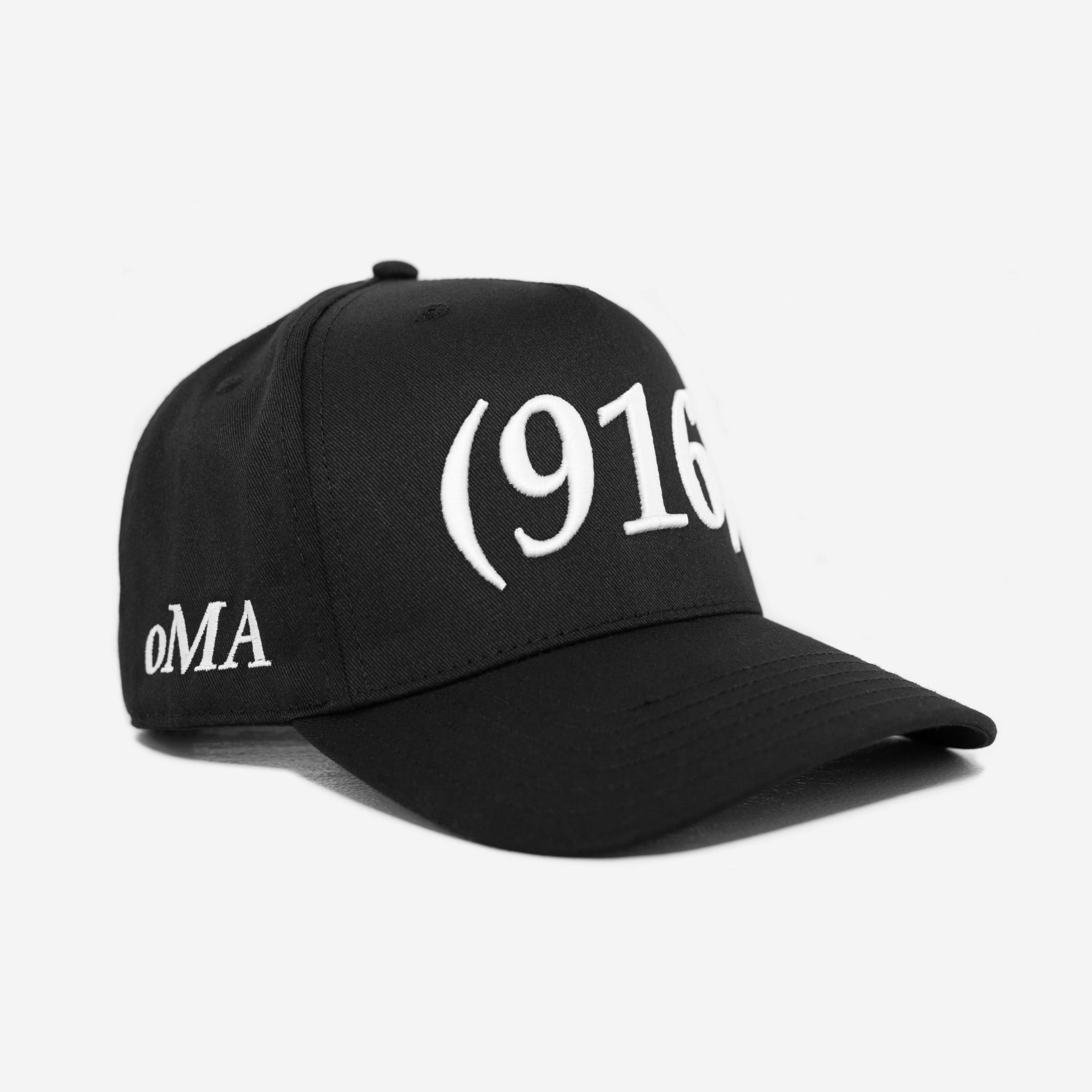 916 AREA CoDE HAT (BLACK)