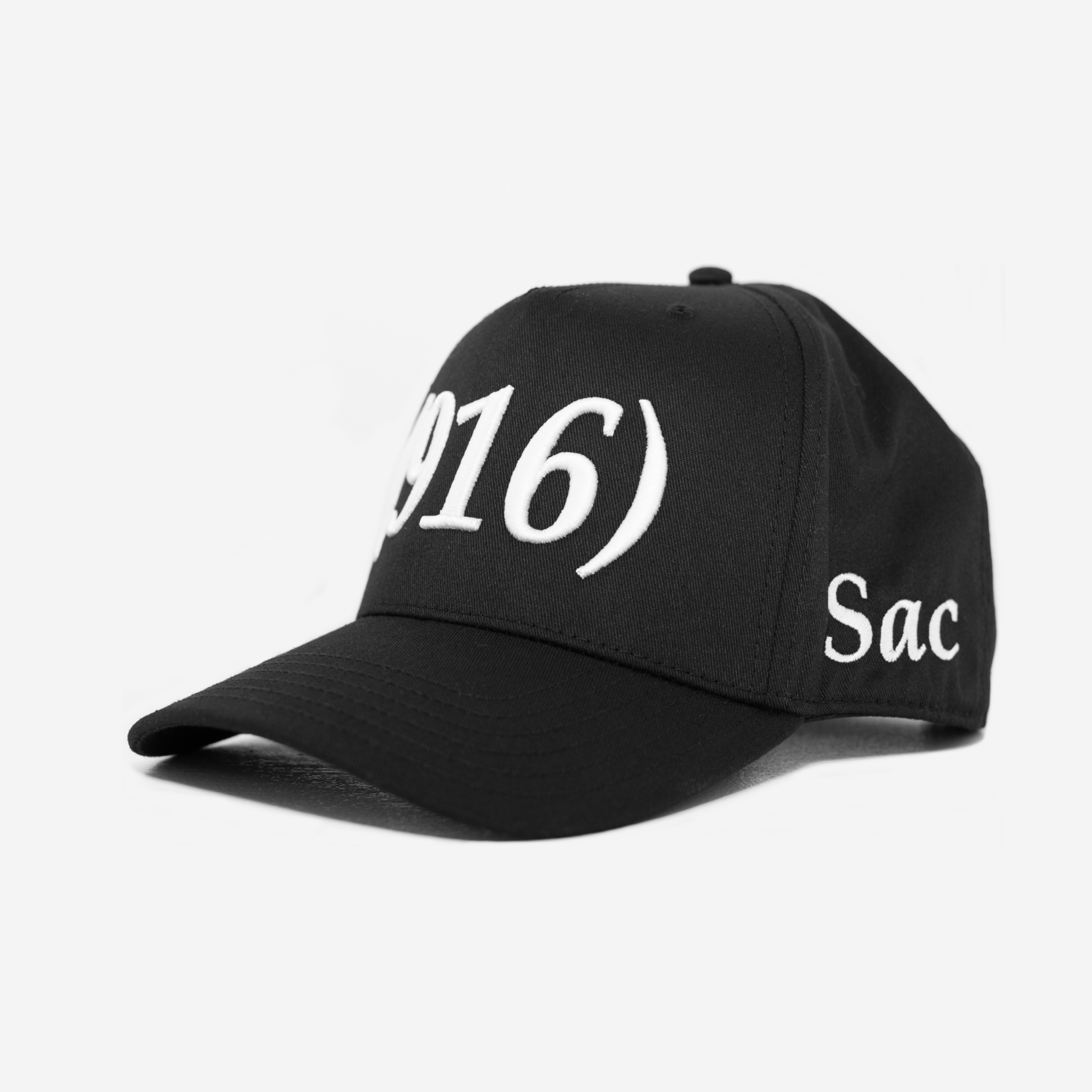 916 AREA CoDE HAT (BLACK)