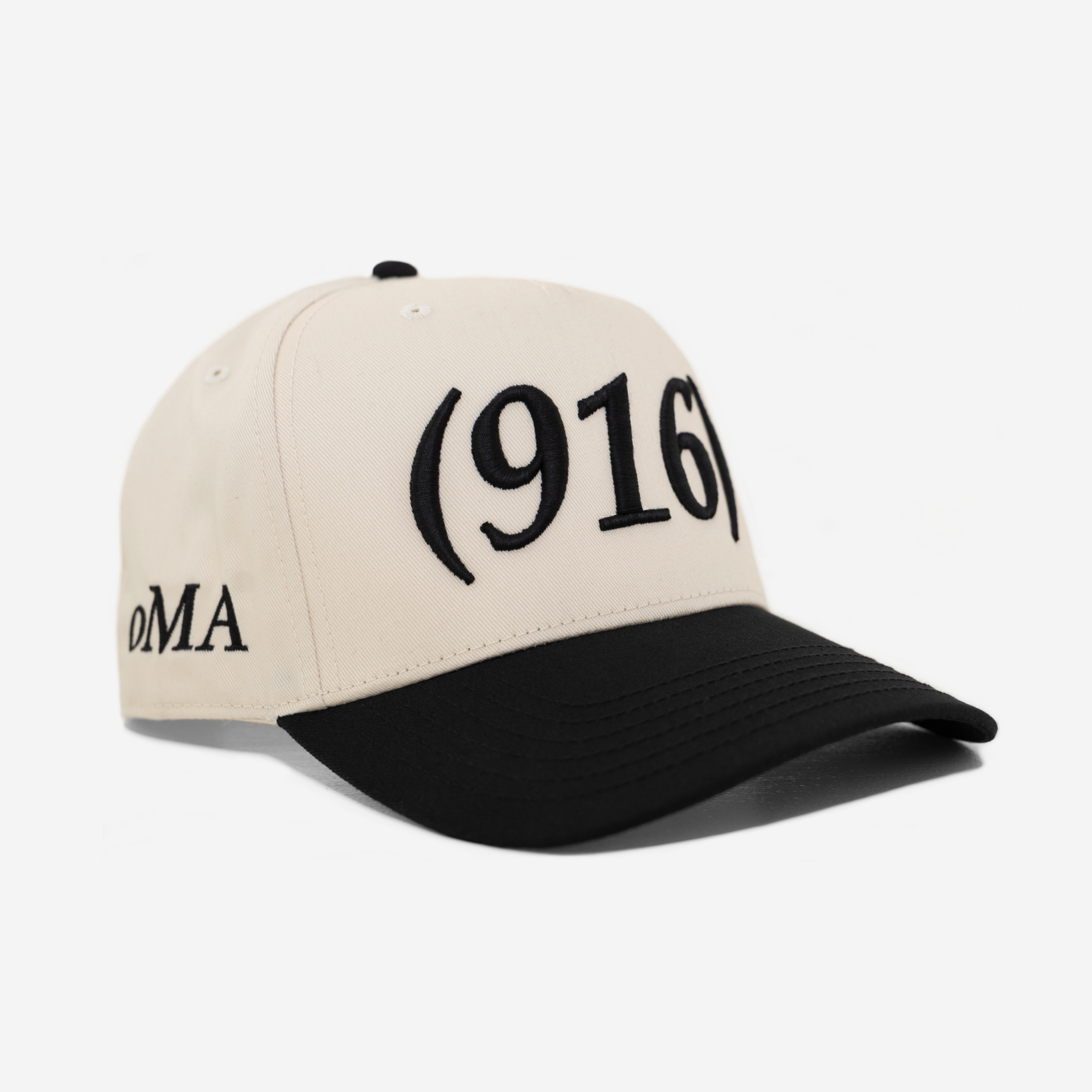 916 AREA CoDE HAT (CREAM/BLK)