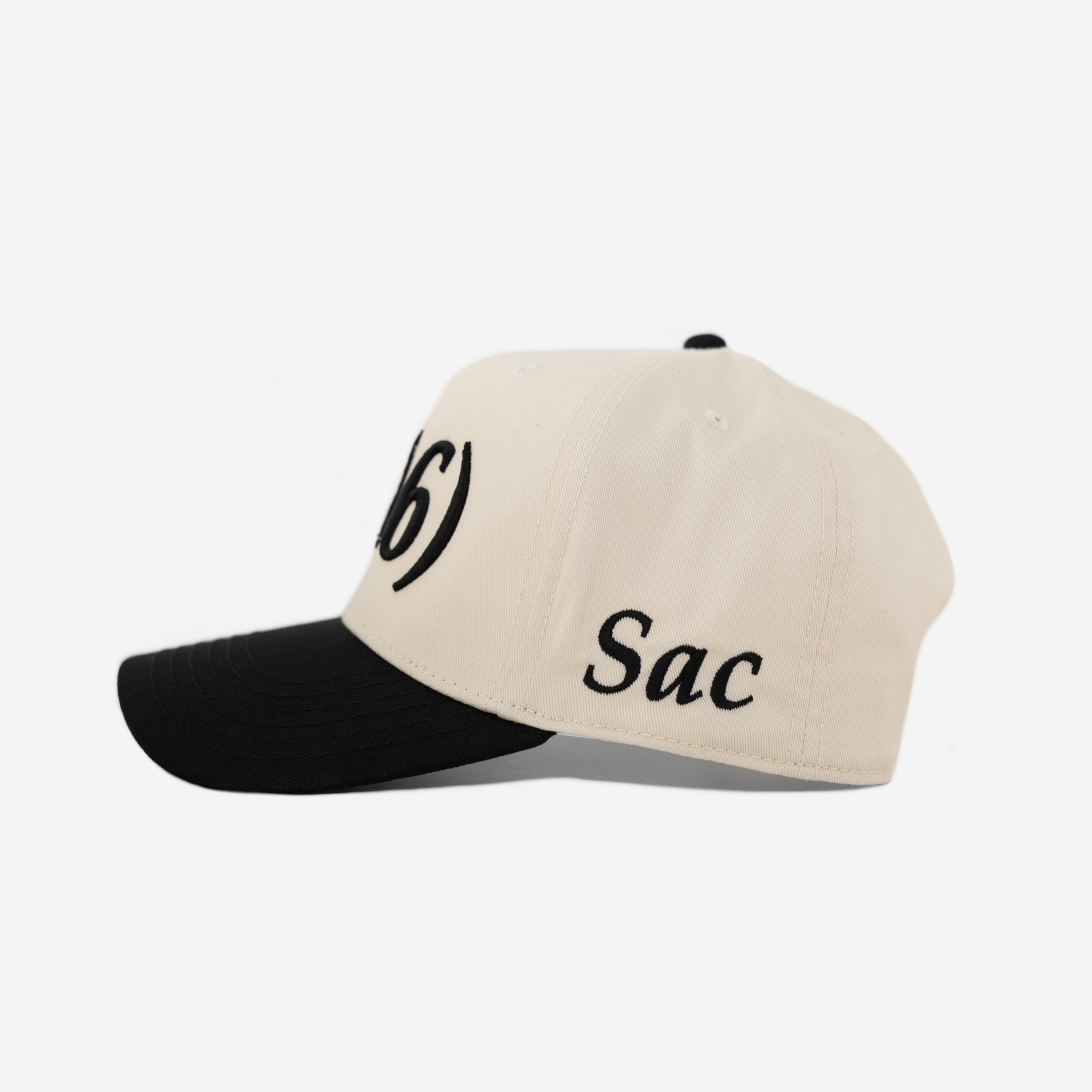 916 AREA CoDE HAT (CREAM/BLK)