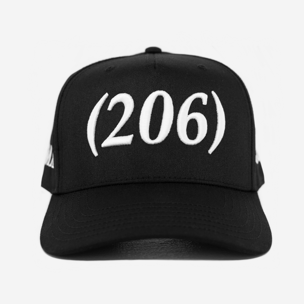 206 AREA CoDE HAT (CREAM/BLK)