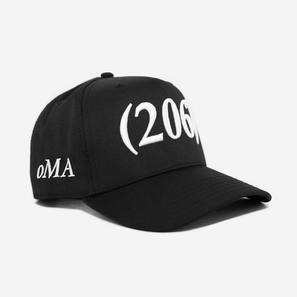 206 AREA CoDE HAT (CREAM/BLK)