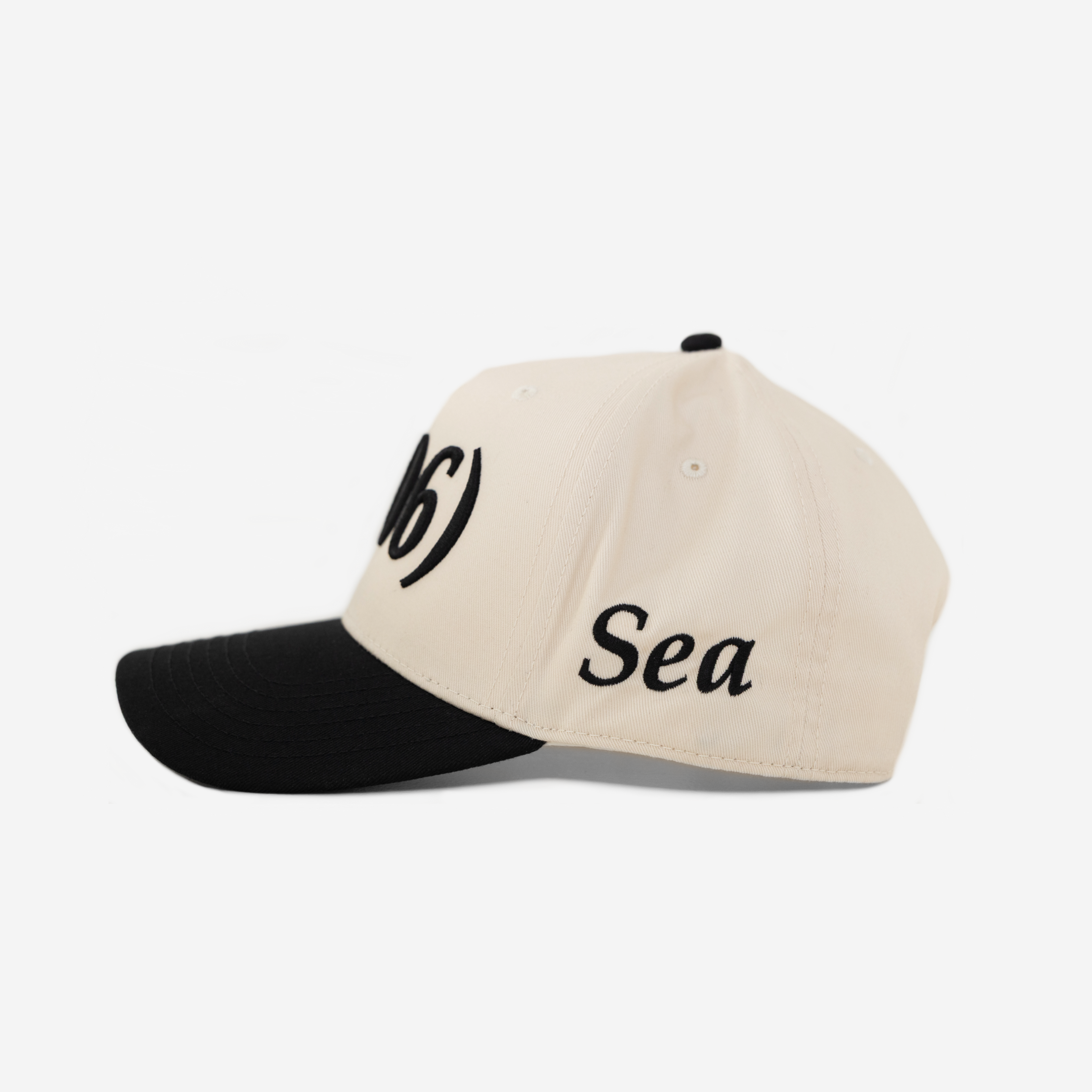 206 AREA CoDE HAT (CREAM/BLK)