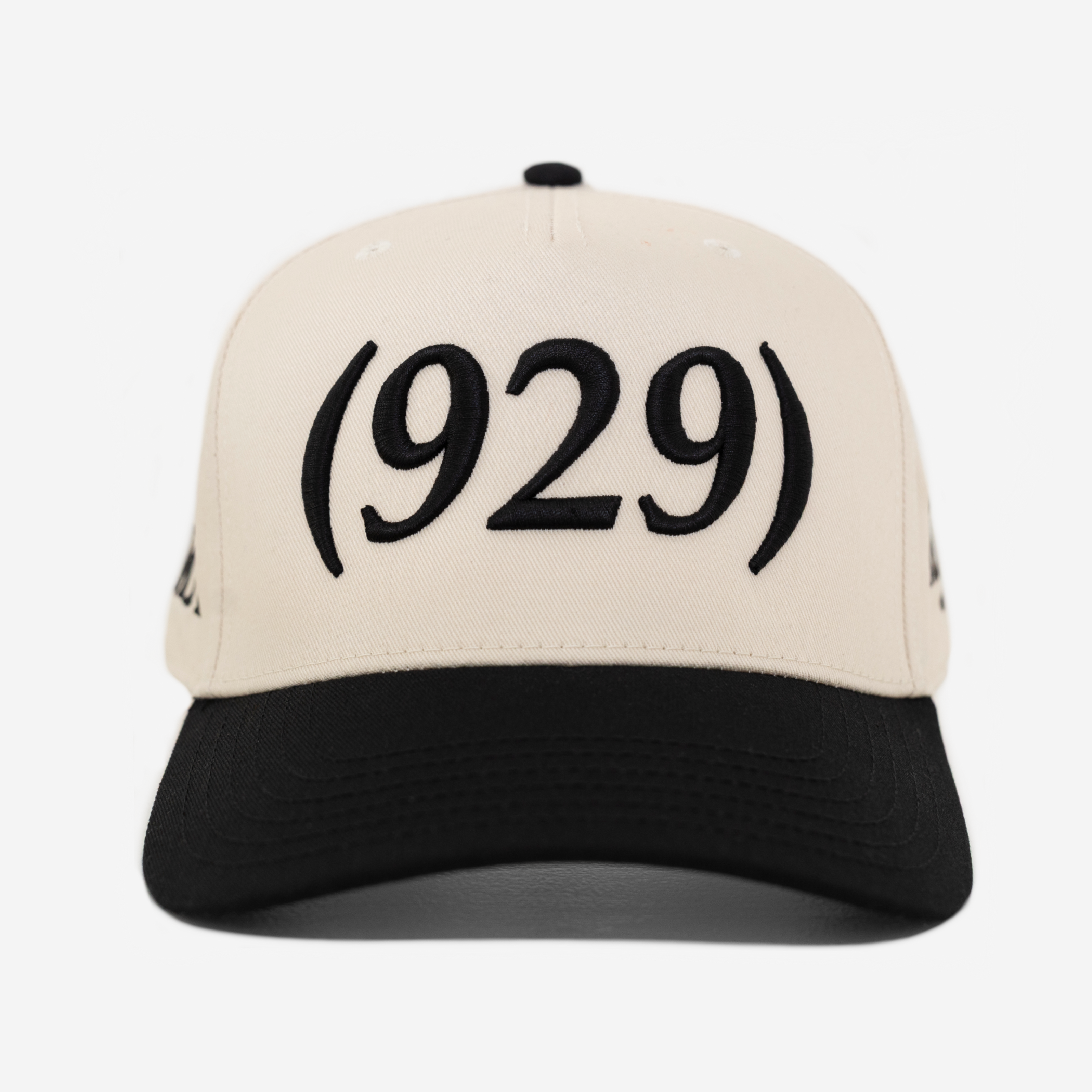 929 AREA CoDE HAT (CREAM/BLK)