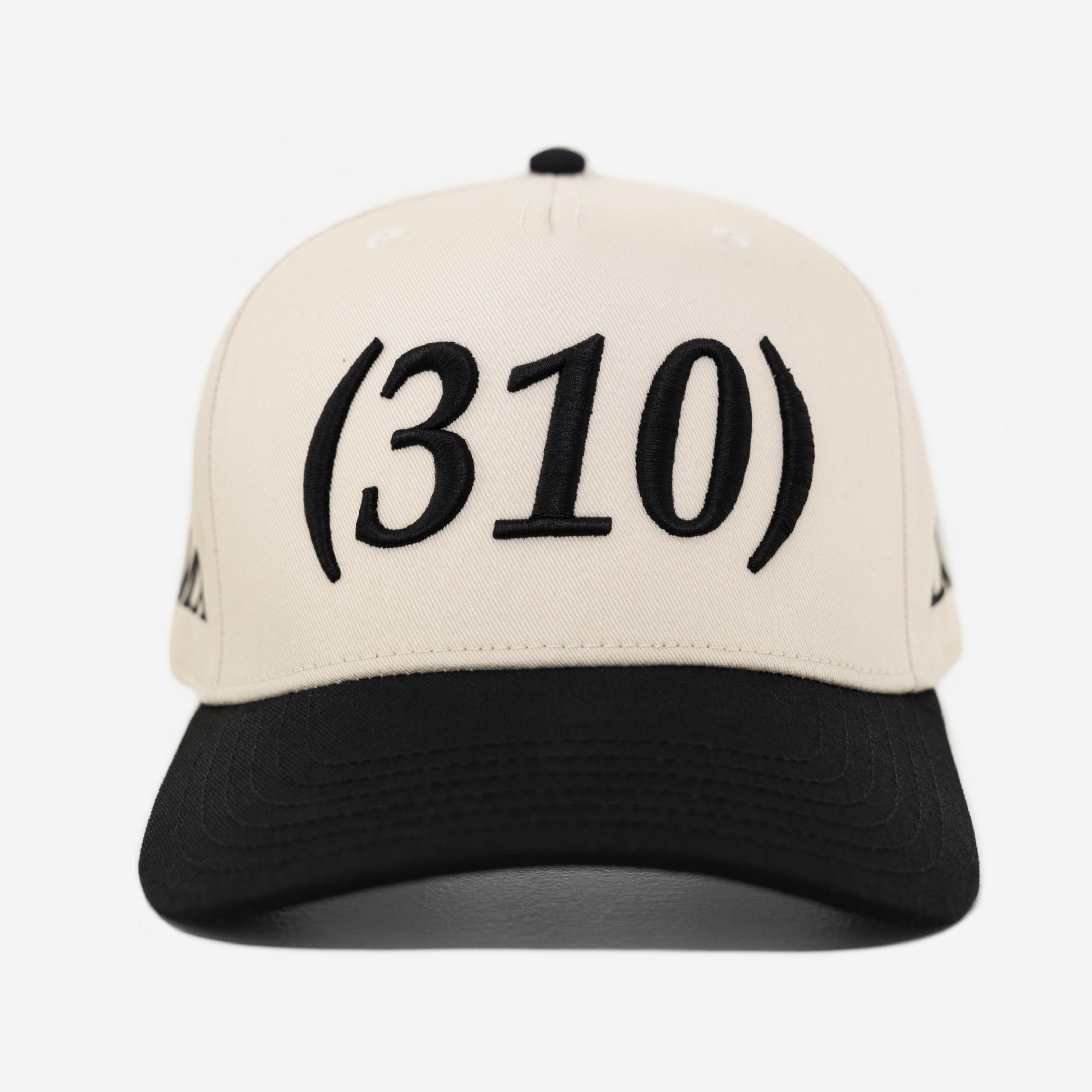310 AREA CoDE HAT (CREAM/BLK)