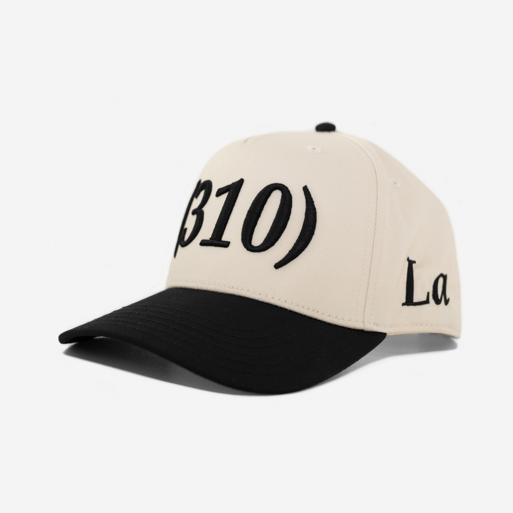 310 AREA CoDE HAT (CREAM/BLK)