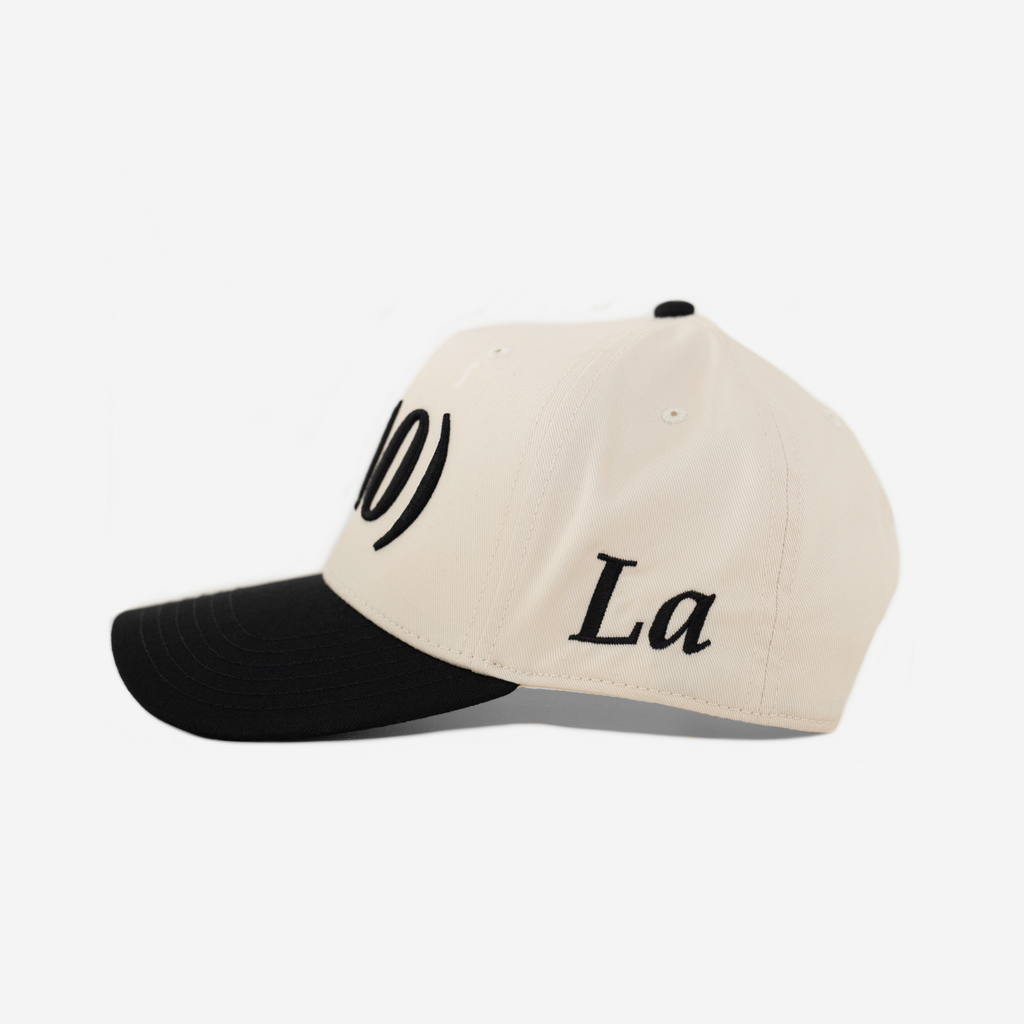 310 AREA CoDE HAT (CREAM/BLK)