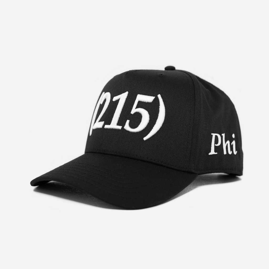 215 AREA CoDE HAT (BLACK)