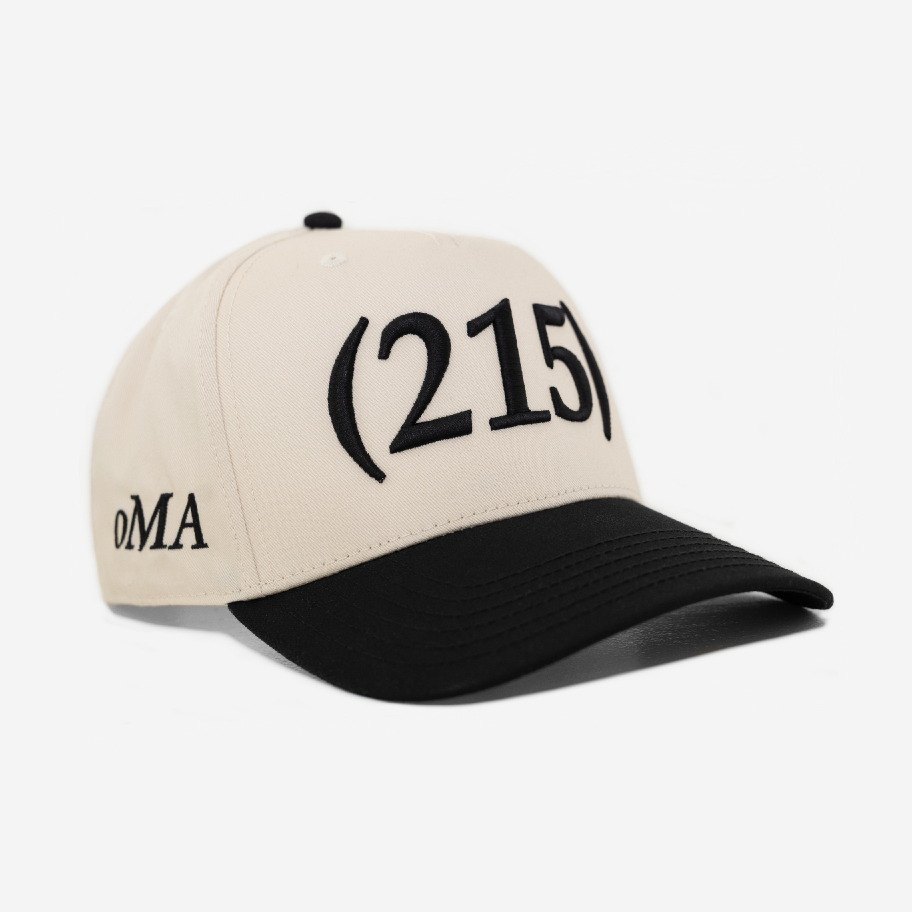 215 AREA CoDE HAT (CREAM/BLK)