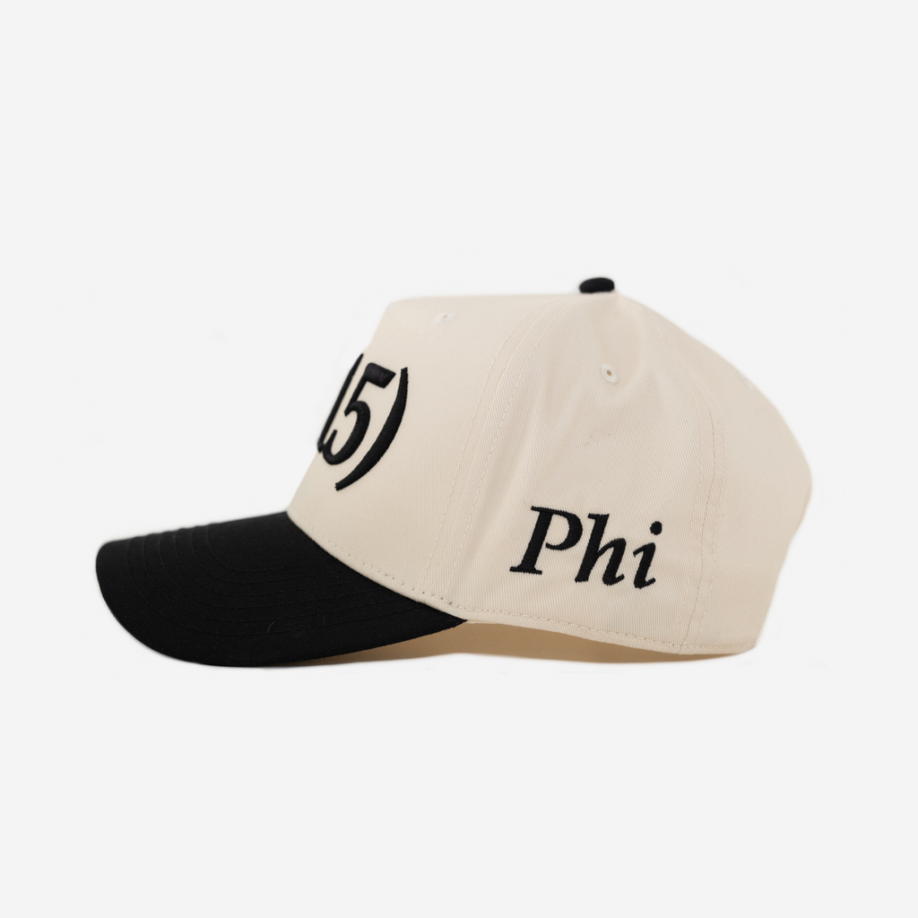215 AREA CoDE HAT (CREAM/BLK)