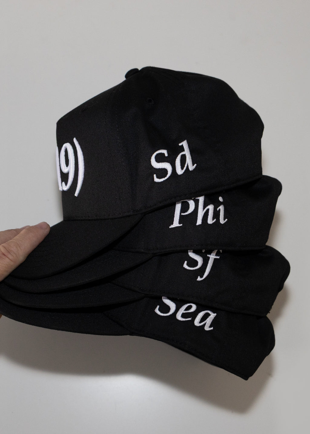 215 AREA CoDE HAT (BLACK)